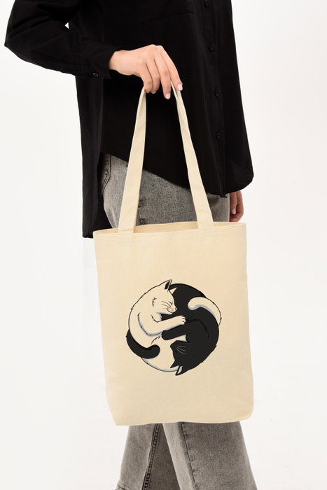 Zoozie Bags Bolso de mano 1227 100% algodón color crema 35x40x8 cm